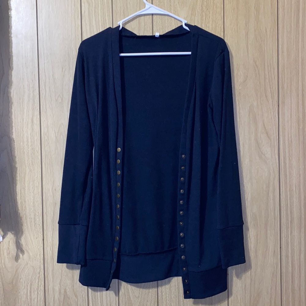 Buttoned Sweater